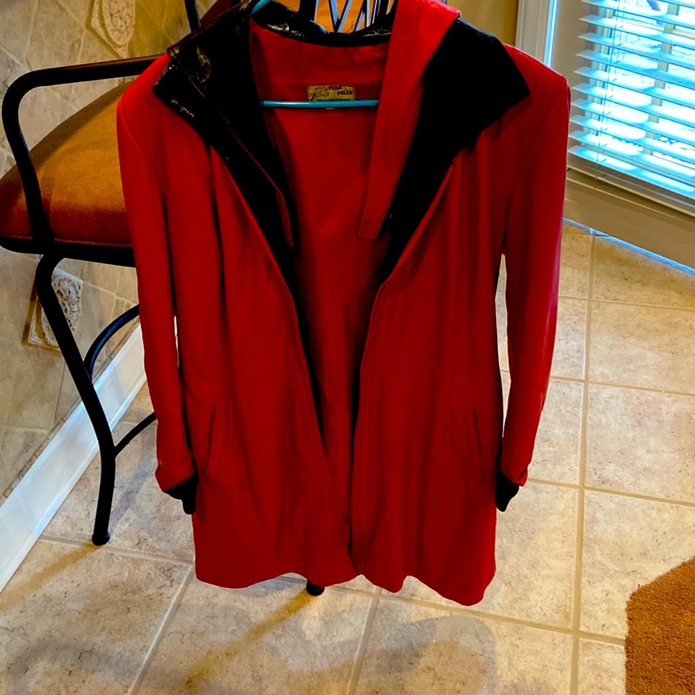 Women Leather Coat